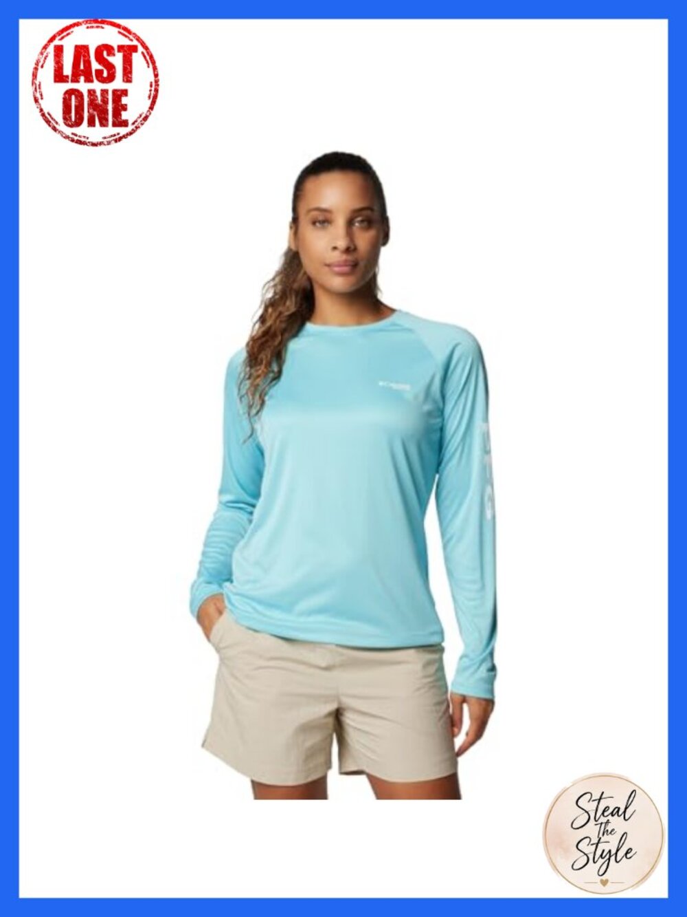 Columbia Women's Tidal Tee II Long Sleeve Hoodie UPF 50 Moisture Wicking